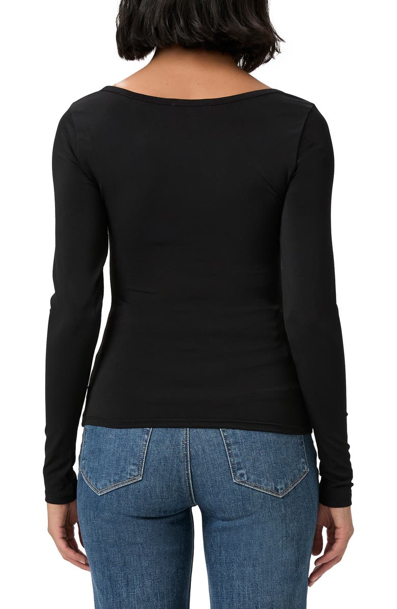 PAIGE Josephina Scoop Neck Top, Alternate, color, 