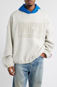 Fear of God Essentials x NBA New York Knicks Graphic Hoodie