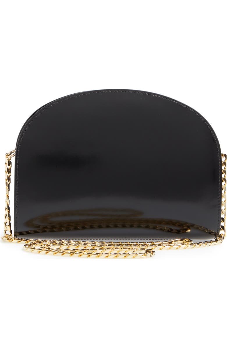 A.P.C. Sac Luna Leather Shoulder Bag, Alternate, color,