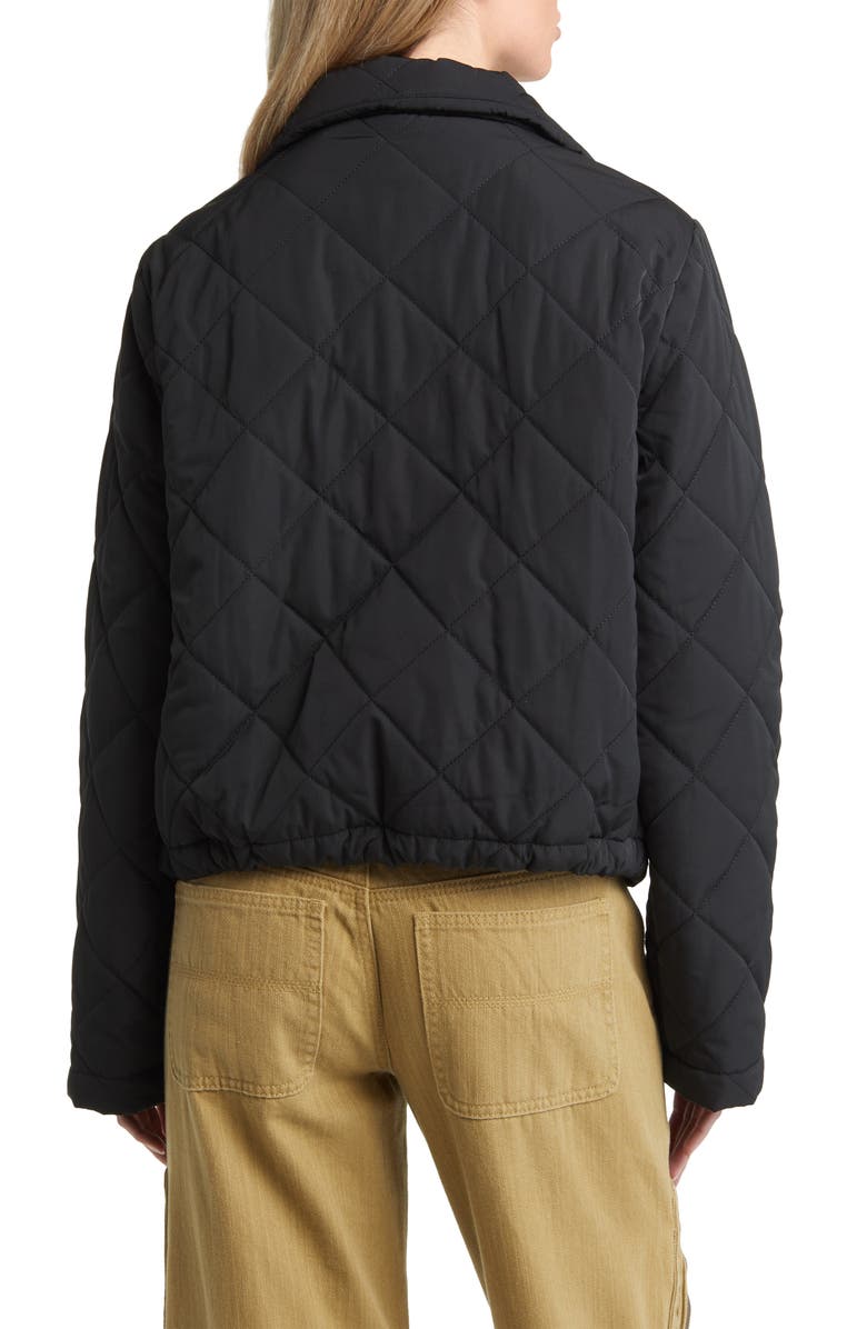 BP. Diamond Quilted Zip Jacket, Alternate, color,