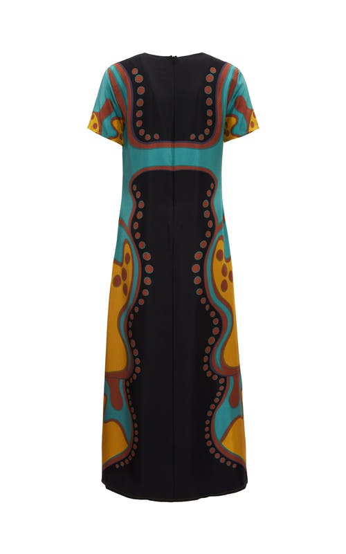 La Doublej Swing Dress In Multi