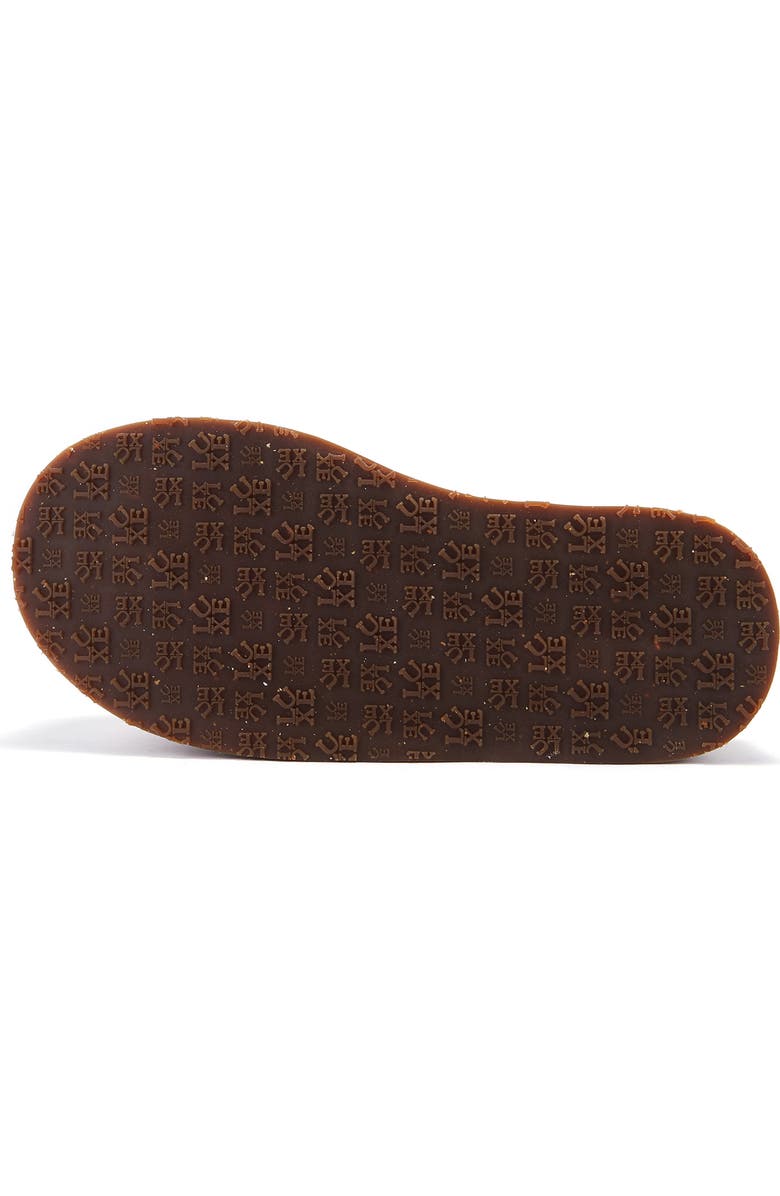 Australia Luxe Collective Outback Genuine Shearling Platform Slipper, Alternate, color, Sand