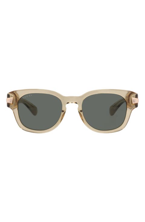 51mm Round Sunglasses