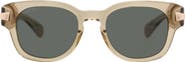 Gucci 51mm Round Sunglasses