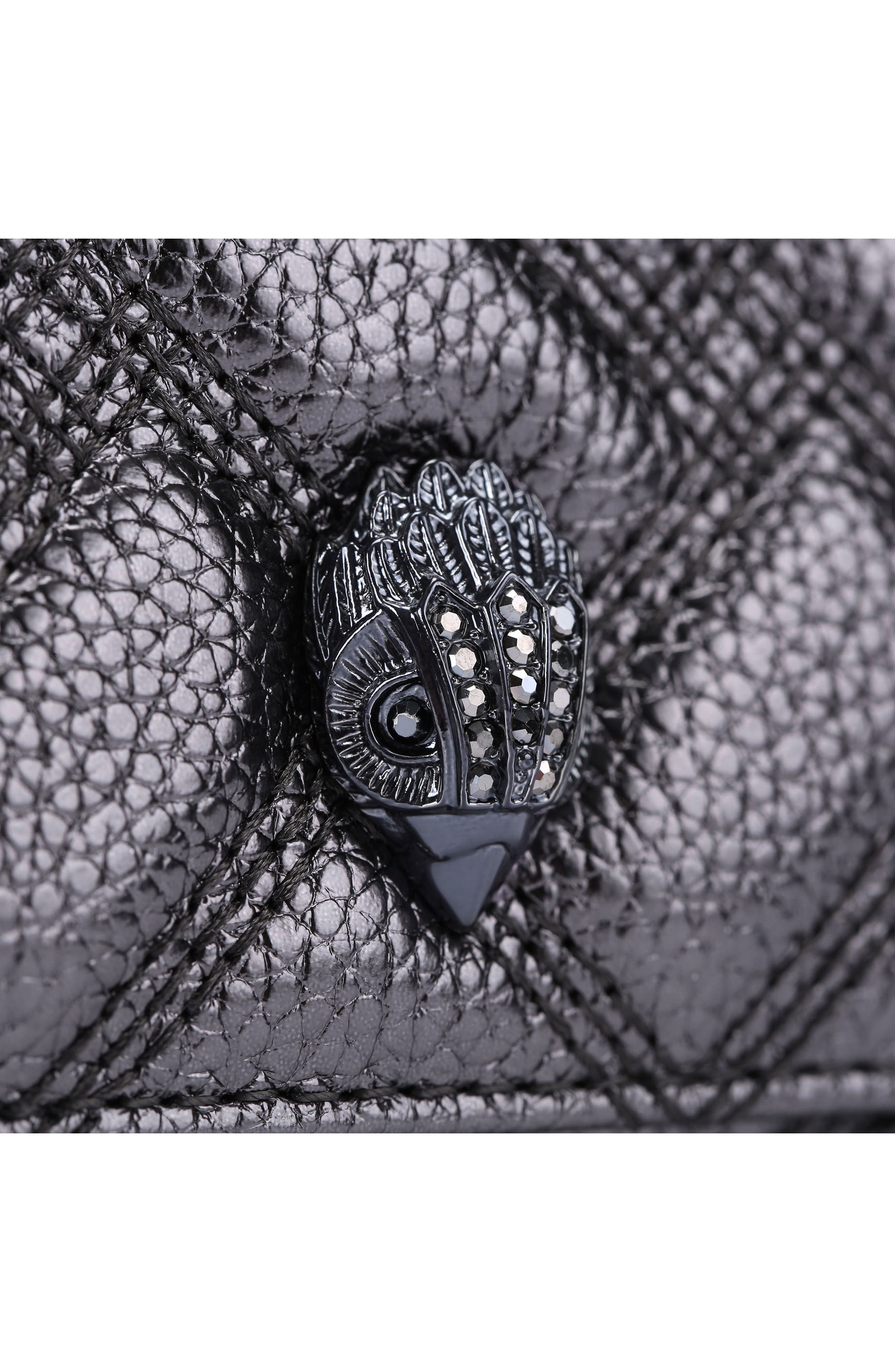 Kurt Geiger London Extra Mini Kensington Drench Quilted Leather Crossbody Bag, Alternate, color, 