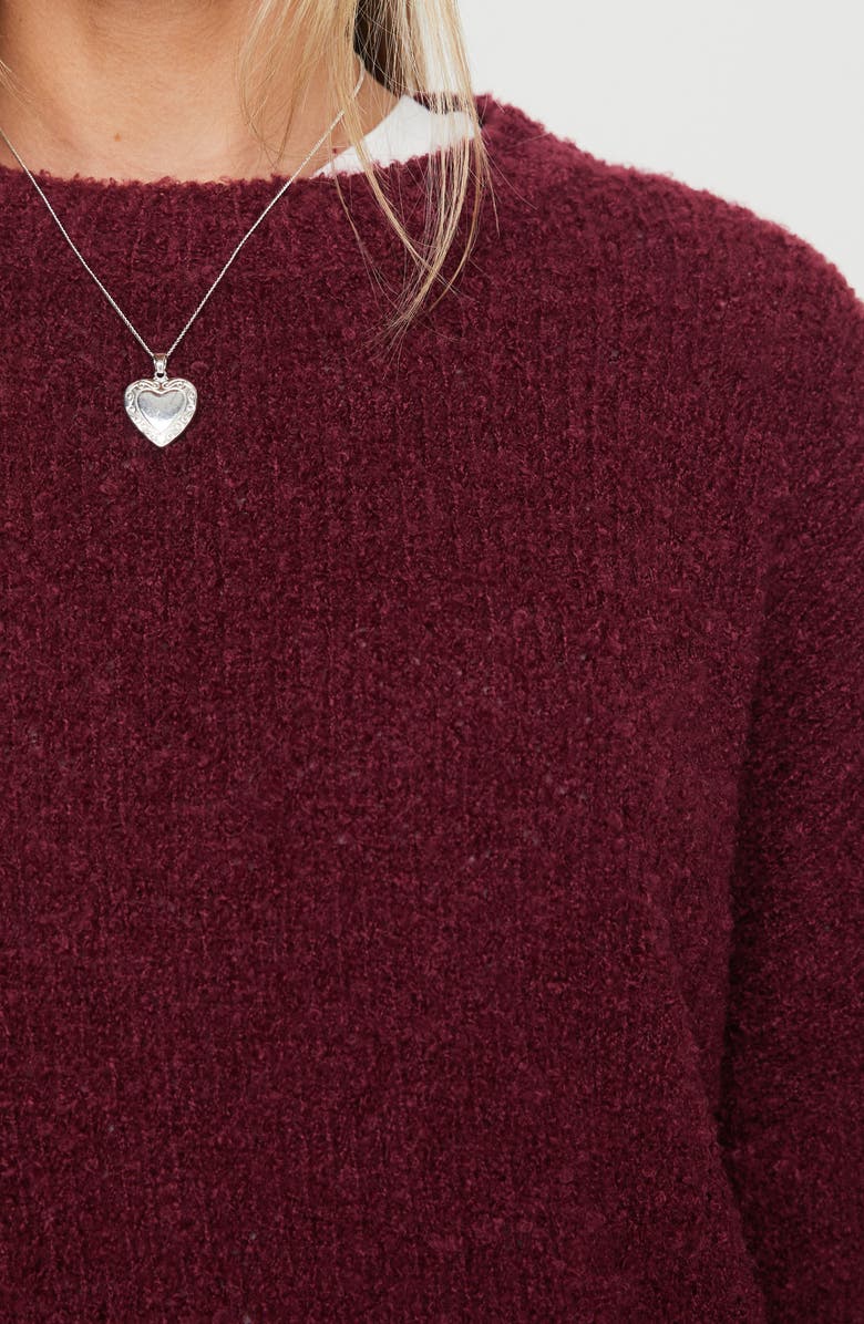 Princess Polly Niomie Oversize Crewneck Sweater, Alternate, color, 