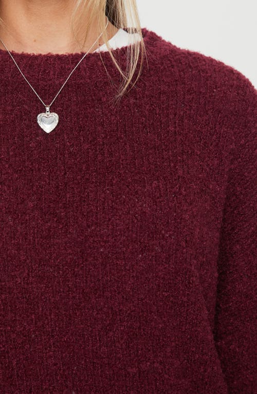 PRINCESS POLLY PRINCESS POLLY NIOMIE OVERSIZE CREWNECK SWEATER