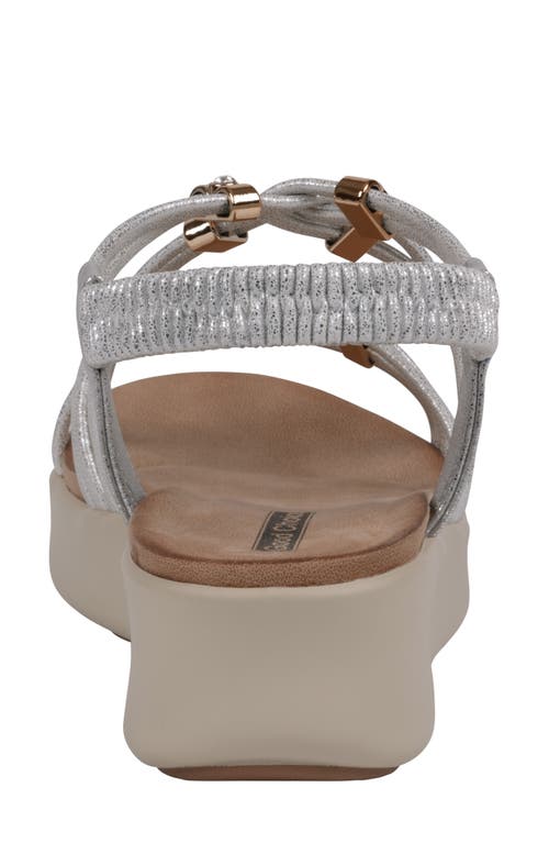 Gc Shoes Fran Comfort Sandal In Silver
