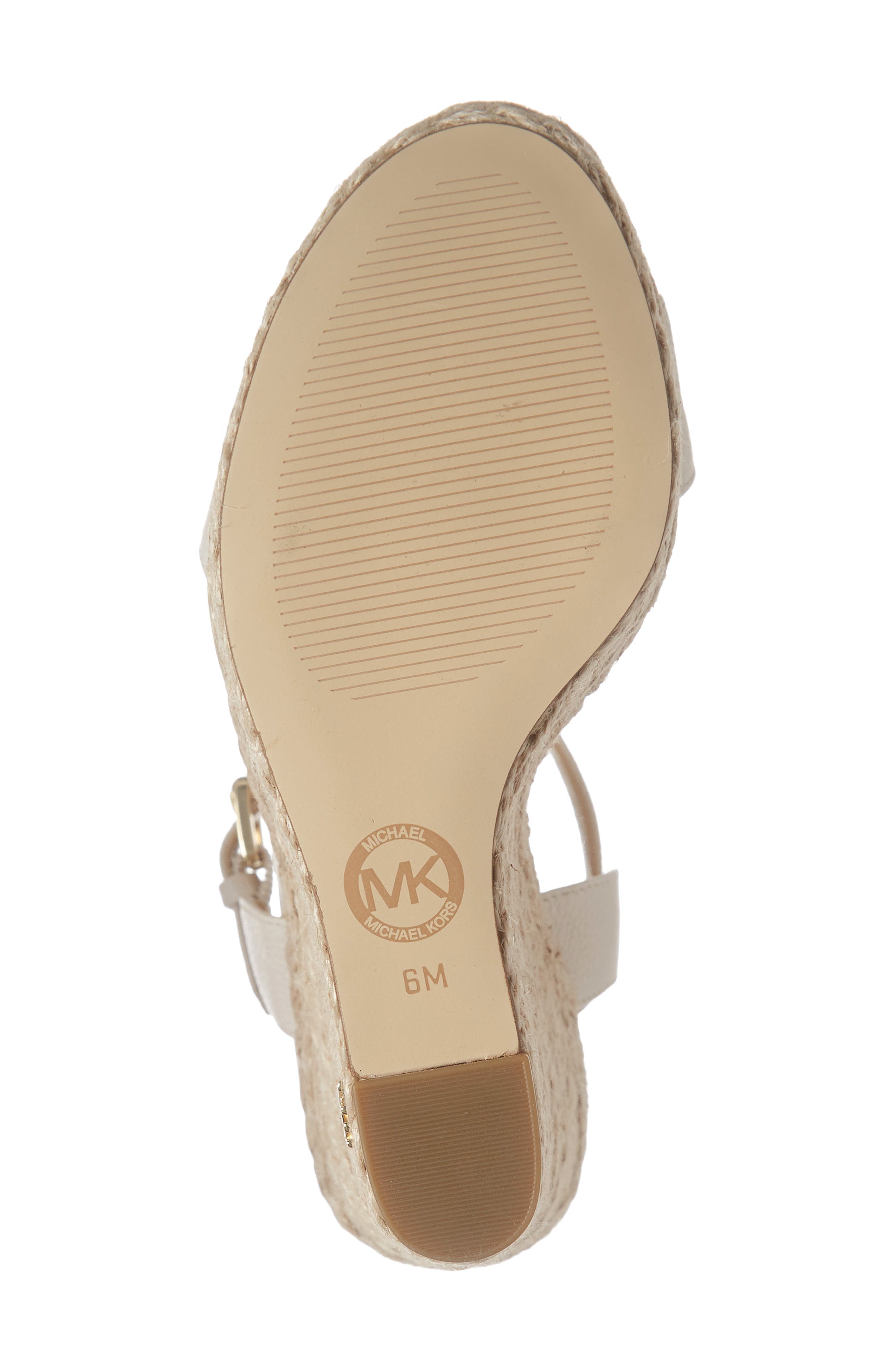 Jill Platform Wedge, Alternate, color, LIGHT CREAM TUMBLED LEATHER