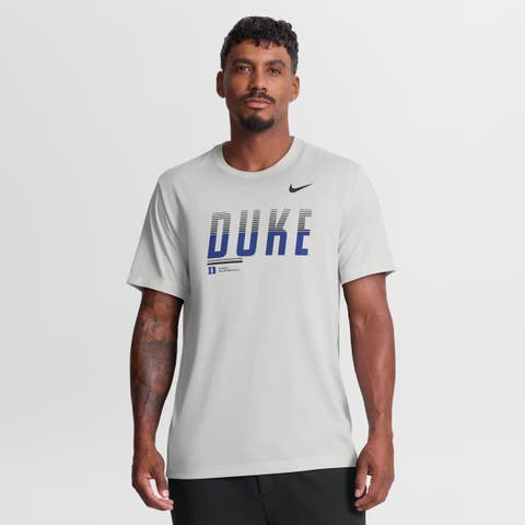 Men's Nike Gray Duke Blue Devils Sideline Legend Dri-FIT T-Shirt