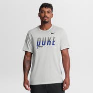 Nike Men's Nike Gray Duke Blue Devils Sideline Legend Dri-FIT T-Shirt
