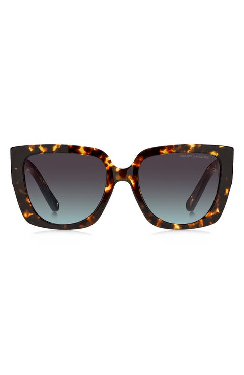 54mm Square Sunglasses