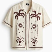 H&M Relaxed Fit Printed Resort Shirt