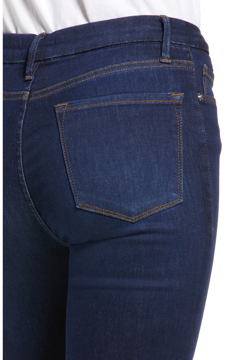 Le Mini Bootcut Jeans, Alternate, color, CLAREMORE SLIT