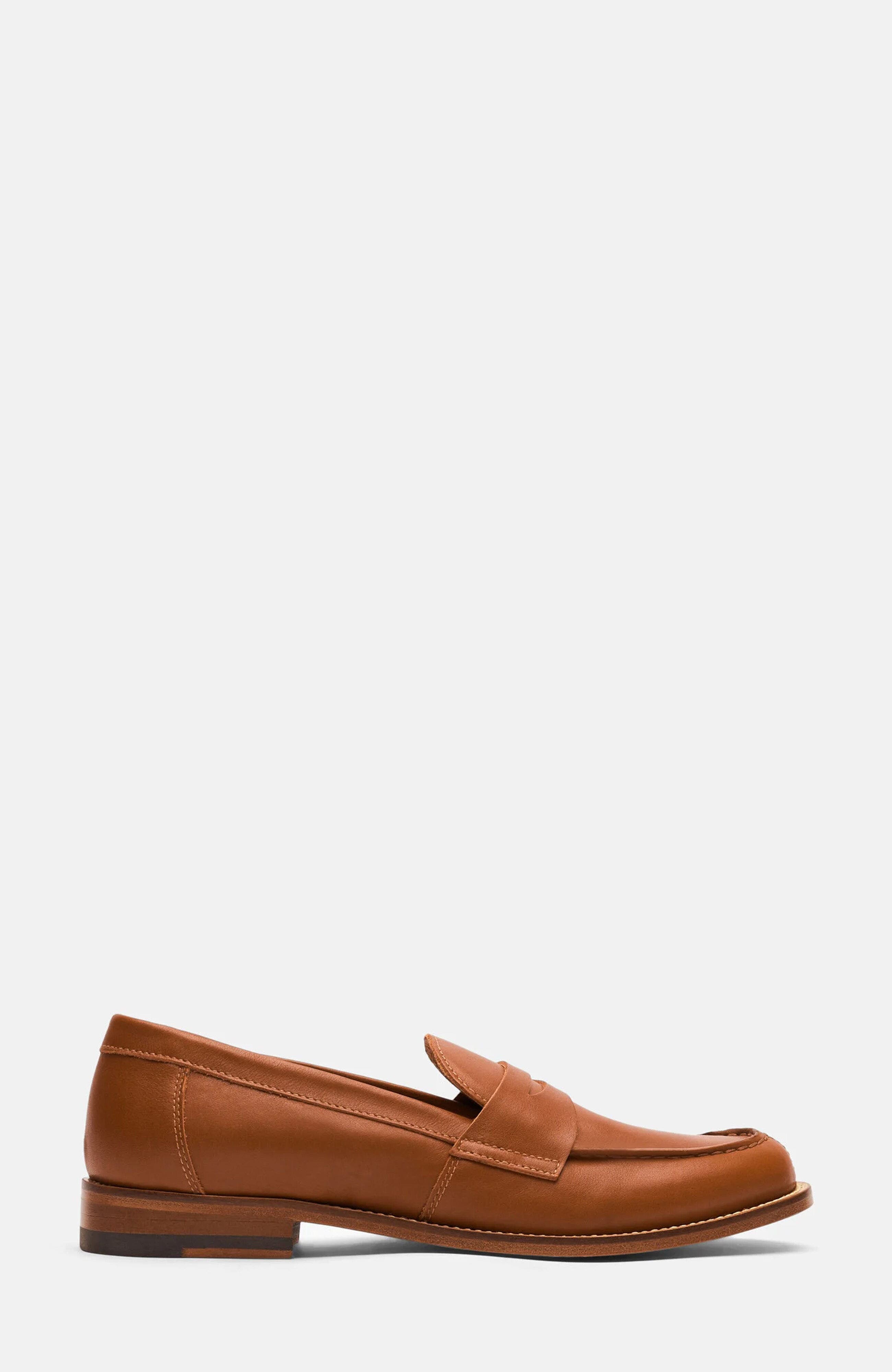 Harper Loafers, Alternate, color, Light Brown - Calf