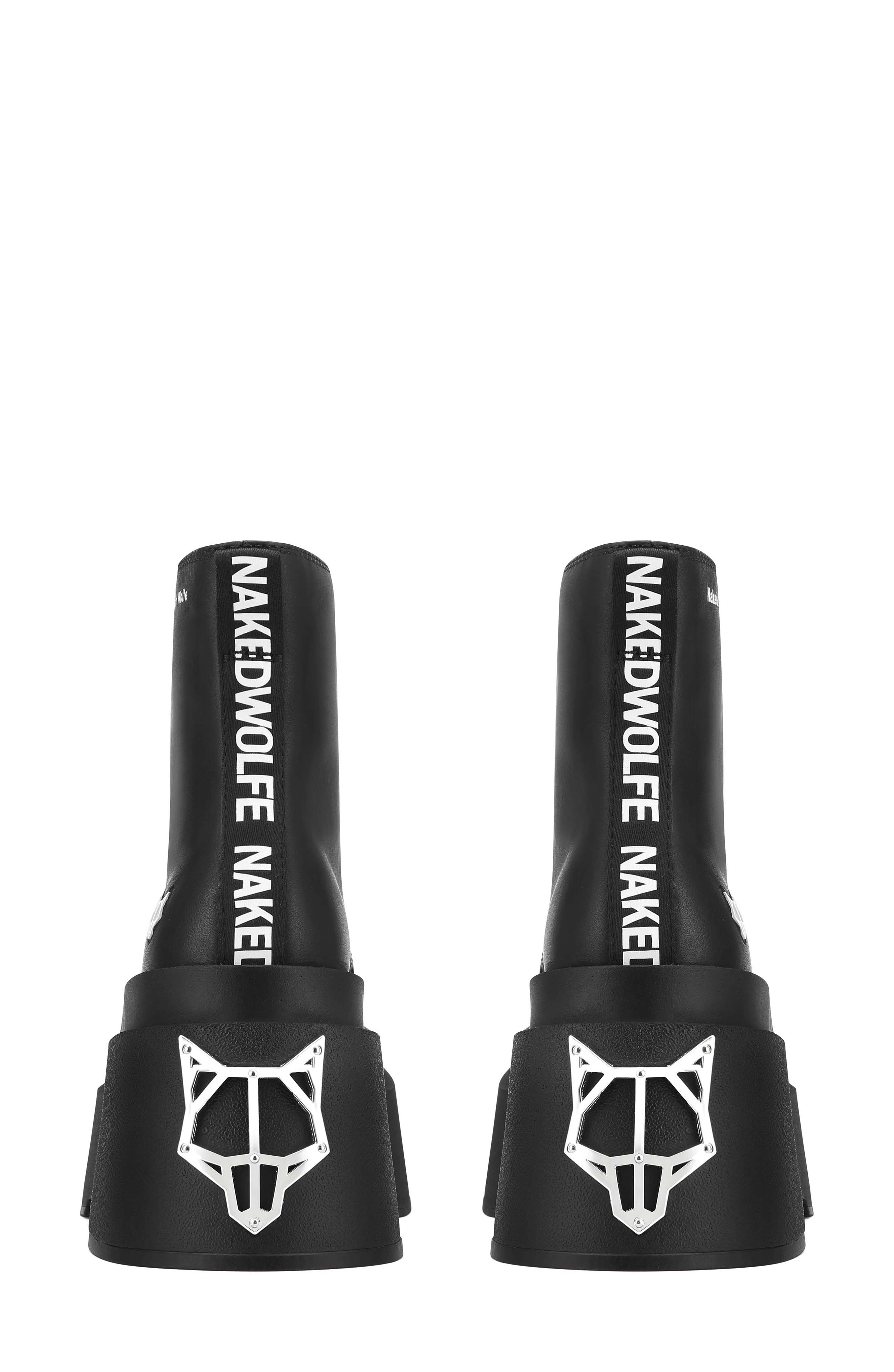 Naked Wolfe Saturn Platform Lace-Up Boot, Alternate, color, 