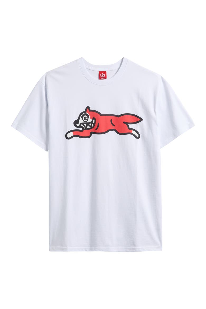 Running Dog Graphic T-Shirt, Alternate, color, WHITE