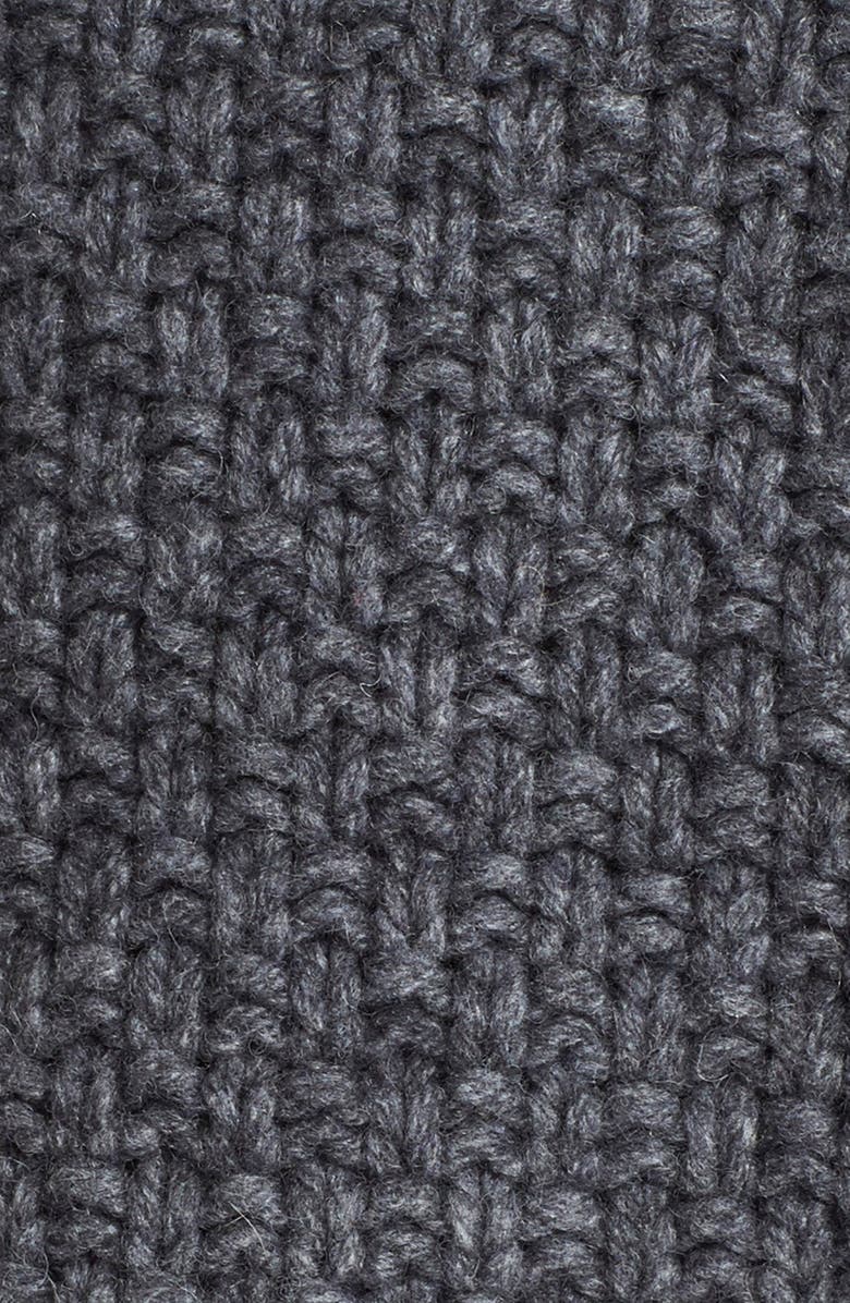 Joie 'Jamilee C' Faux Fur Collar Wool Cardigan, Alternate, color,