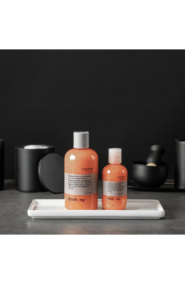 Anthony Facial Scrub, Alternate, color, Orange