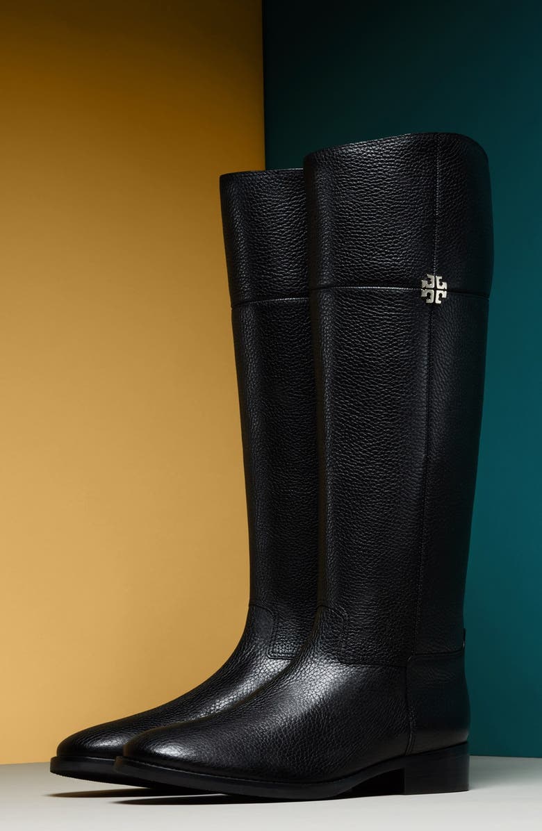 Tory Burch 'Jolie' Riding Boot, Alternate, color,