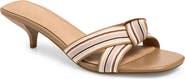 Cecelia New York Fred Kitten Heel Slide Sandal
