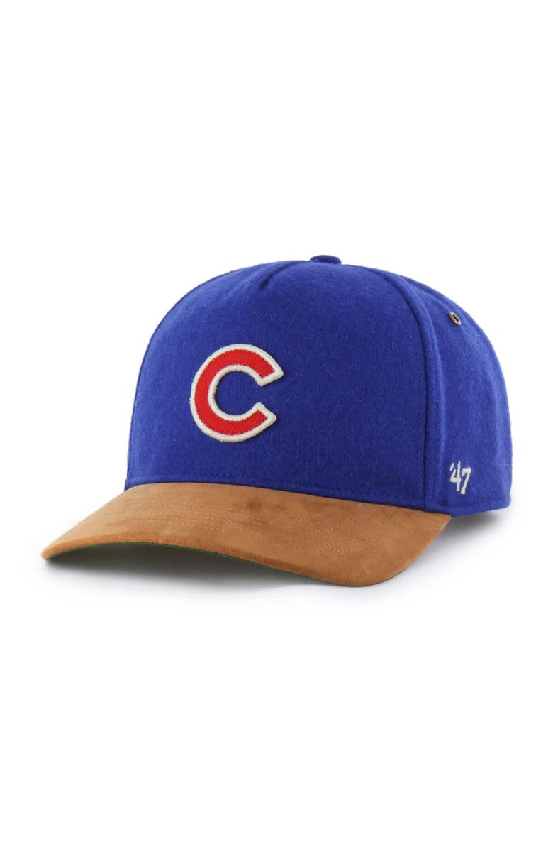 '47 Men's '47  Royal Chicago Cubs Gold Age Hitch Adjustable Hat, Alternate, color, Royal