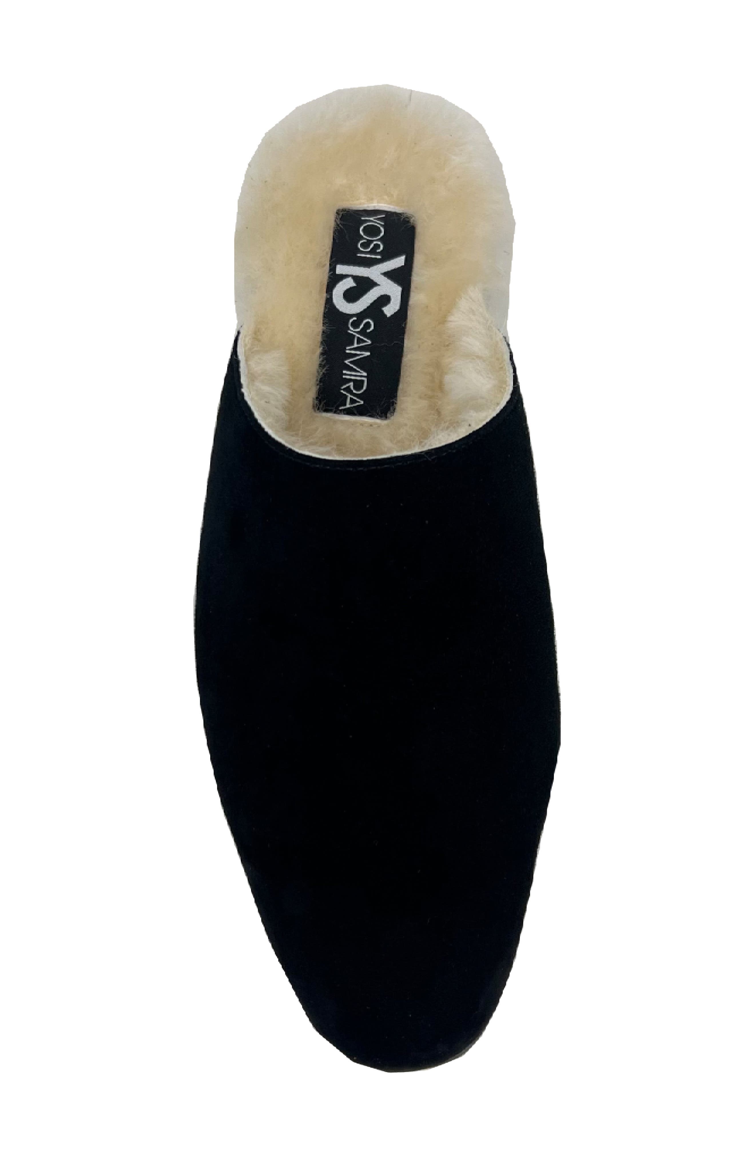 Yosi Samra Zoe Genuine Shearling Lined Mule, Alternate, color, 