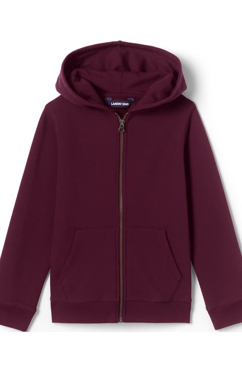 School Uniform Kids Zip Front Sweatshirt