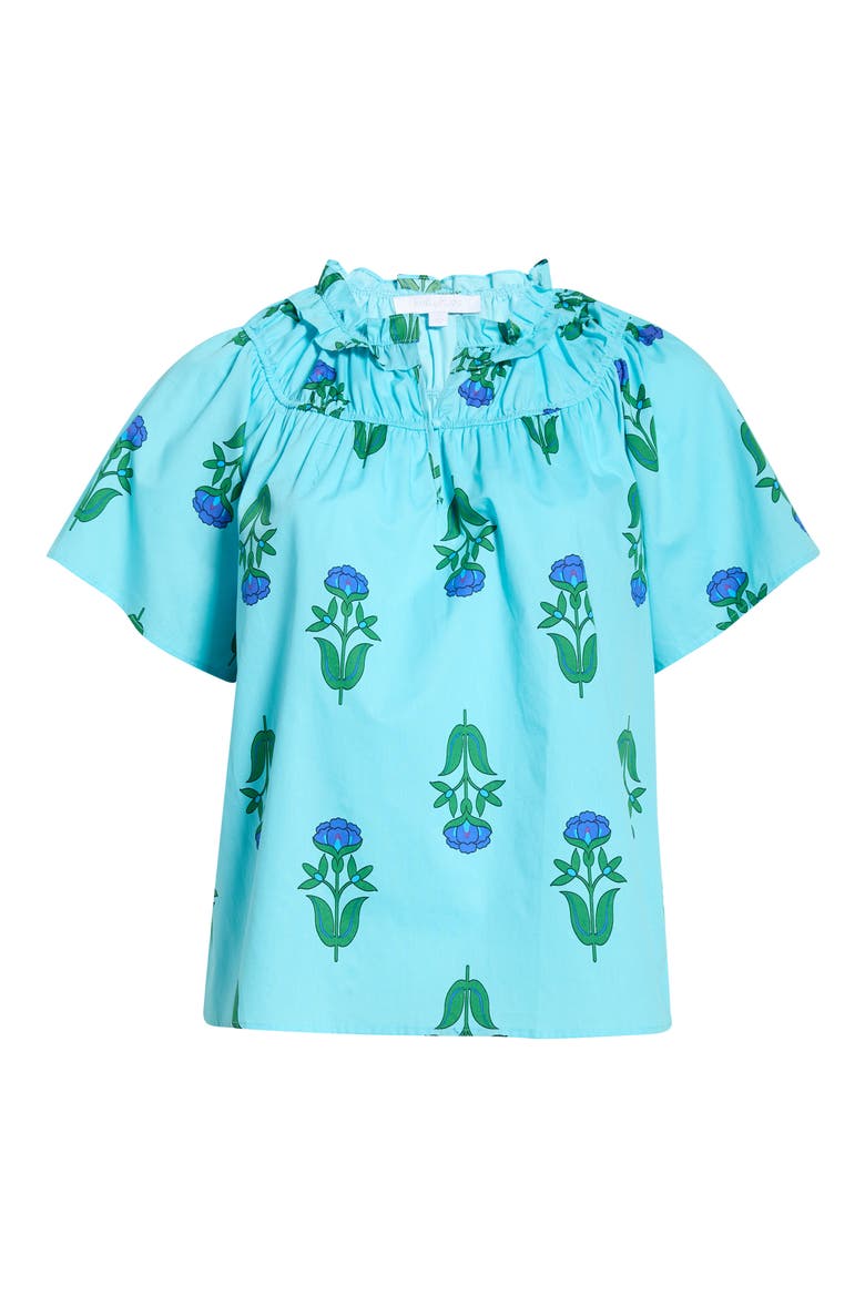 Romery Abstract Terie Top, Alternate, color, BLUES-GRNS-MUL