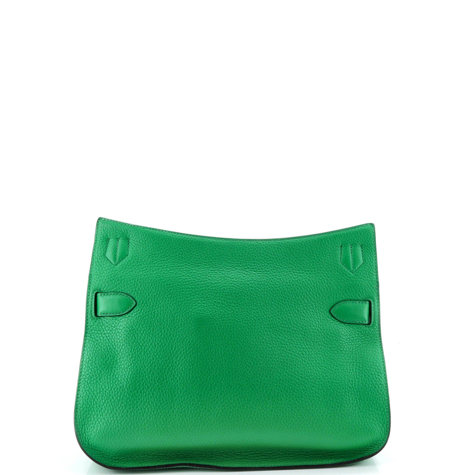 Pre-Owned Hermes Jypsiere Bag Clemence 31, Alternate, color, Green
