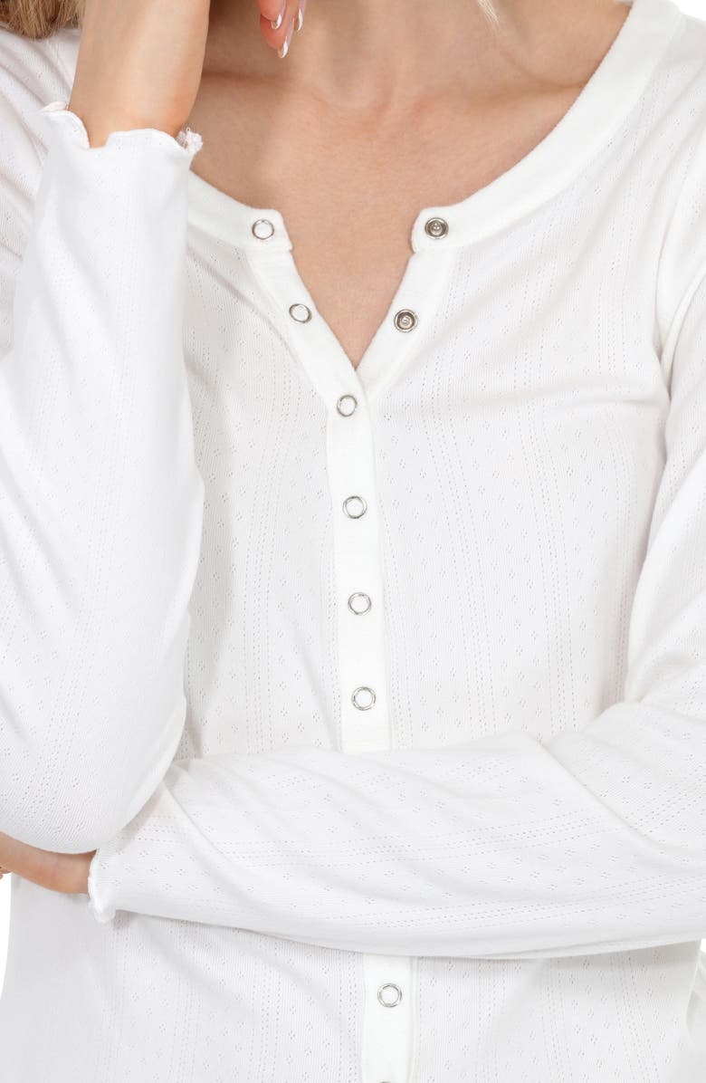 Honeydew Blissful Short Pajamas, Alternate, color, White