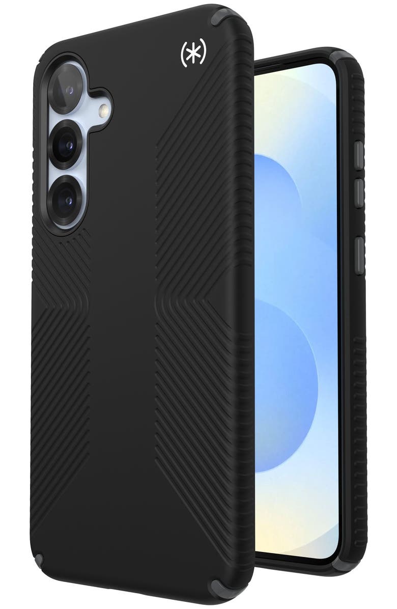 Speck Presidio2 Grip Case with Magnet for Samsung Galaxy S25 Plus, Main, color, Black