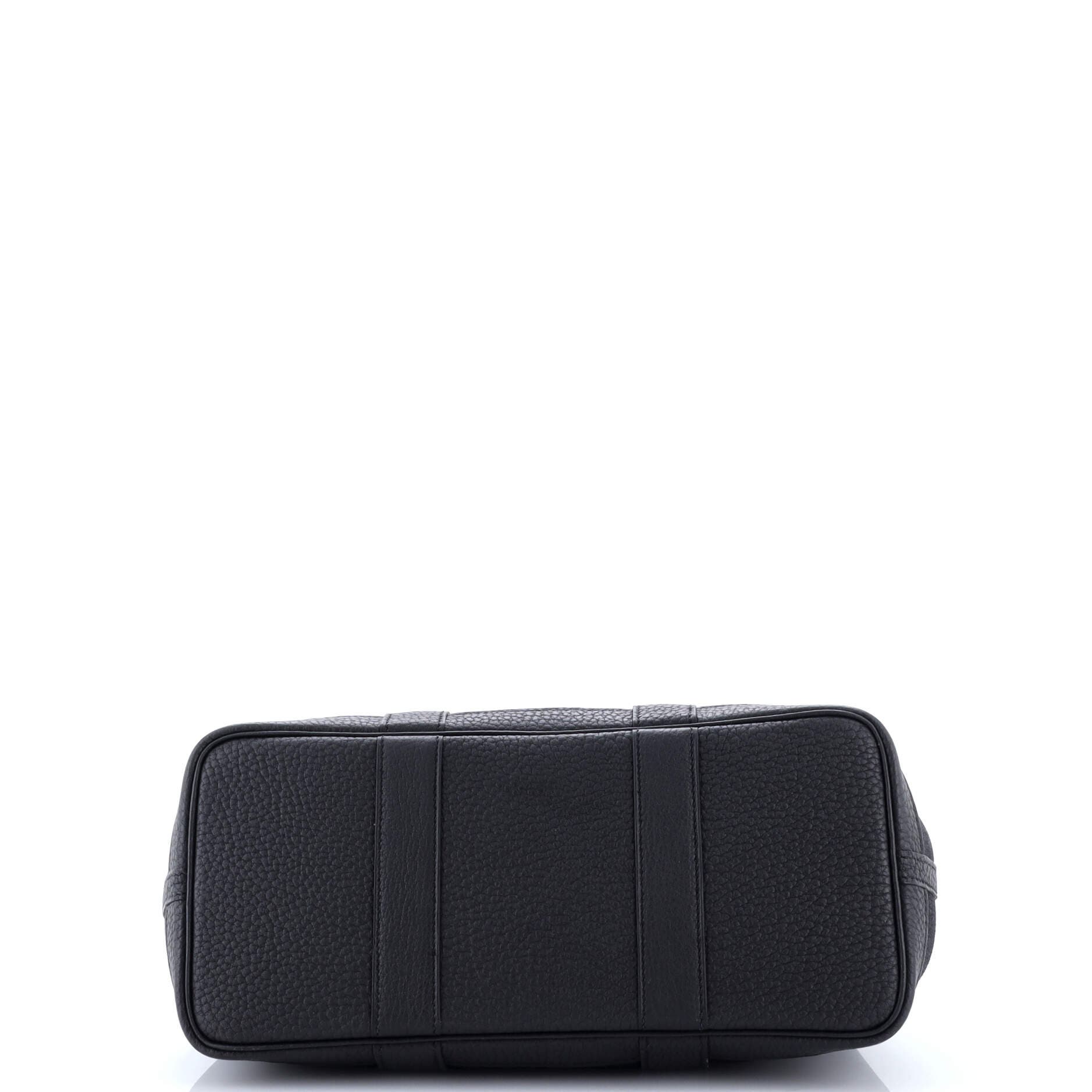 Pre-Owned Hermes Garden Party Tote Toile and Leather 30, Alternate, color, 