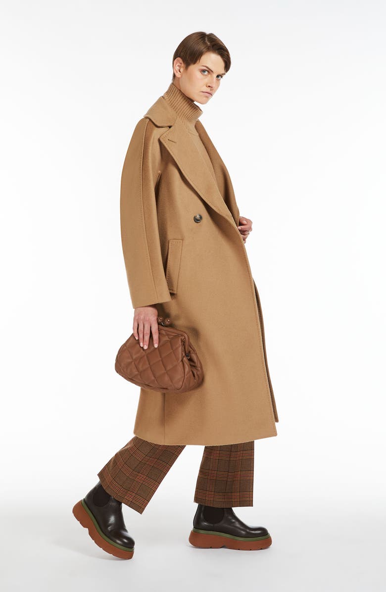 Weekend Max Mara Resina Virgin Wool Coat, Alternate, color, 
