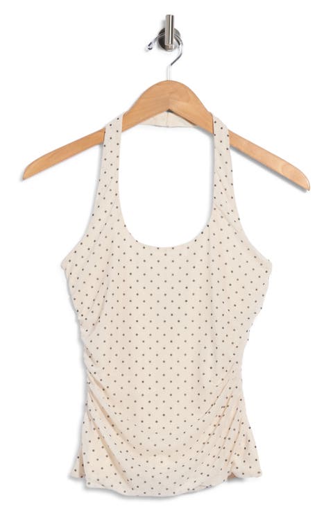 Madeline Scoop Neck Halter Top