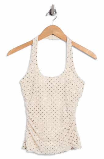 Madeline Scoop Neck Halter Top