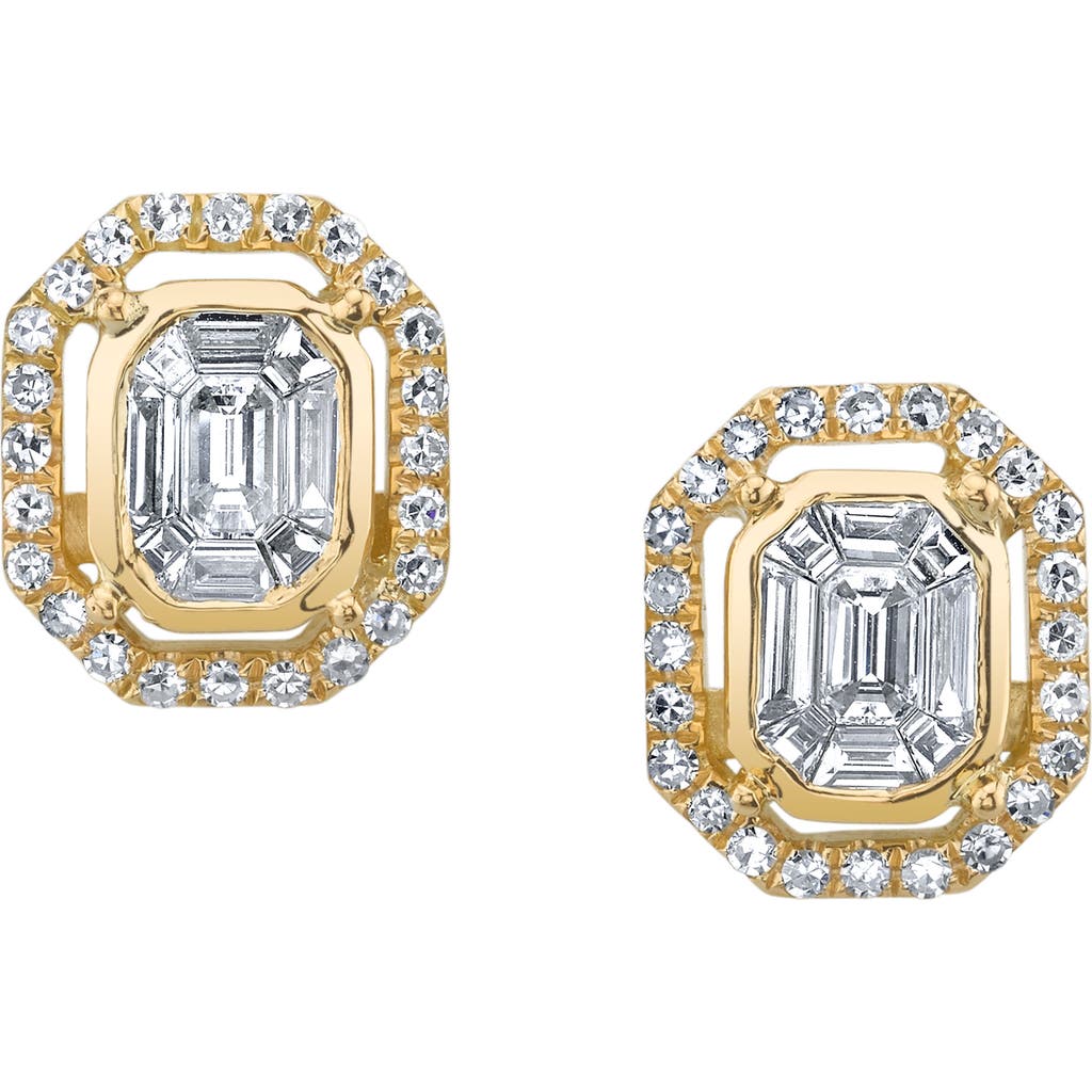 SHAY Diamond Pavé Halo Earrings  product