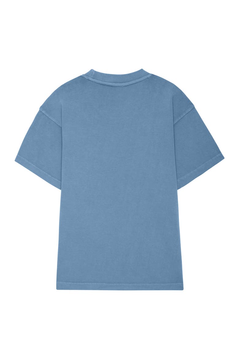 Mens Lil Alien Heavyweight Pigment Dye Tee, Alternate, color, Pebble Blue