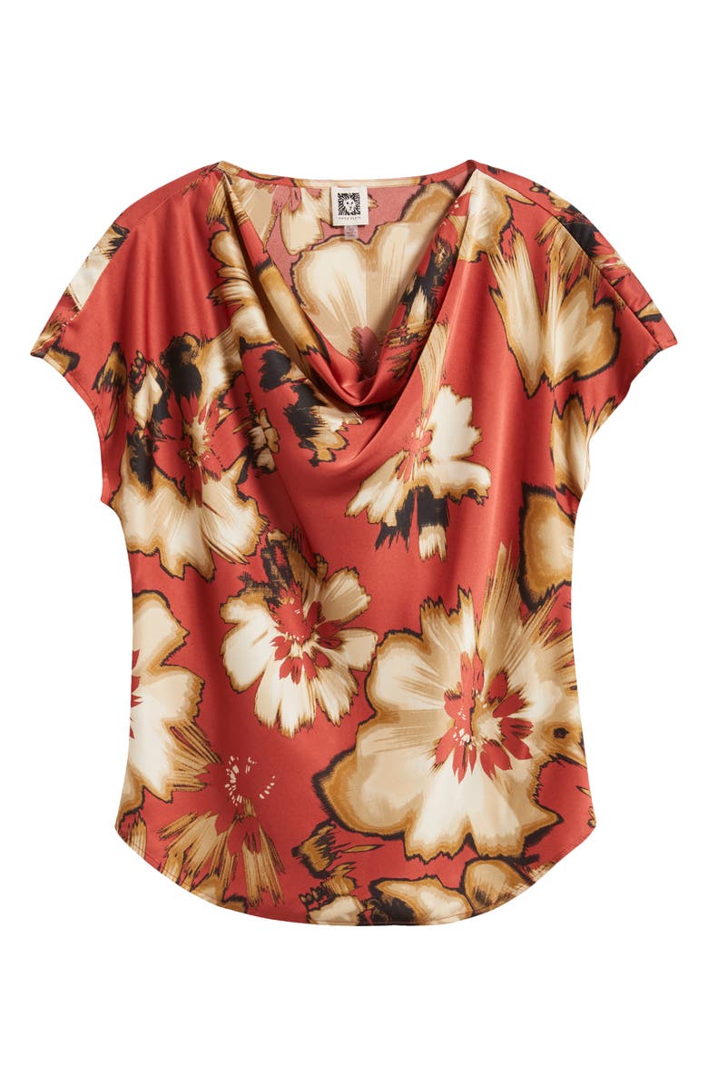 Anne Klein Cowl Neck Top, Alternate, color, 