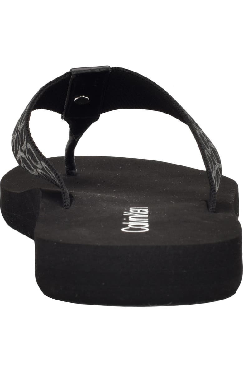 Calvin Klein Caluha Flip Flop Sandal, Alternate, color,