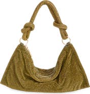 Cult Gaia Hera Nano Rhinestone Shoulder Bag