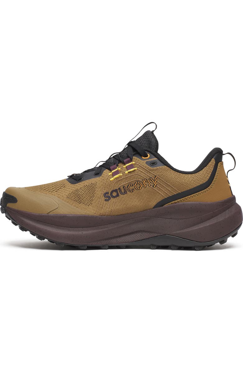 Saucony Xodus Ultra 4 Trail Running Shoe, Alternate, color, Kodiak/ Wine