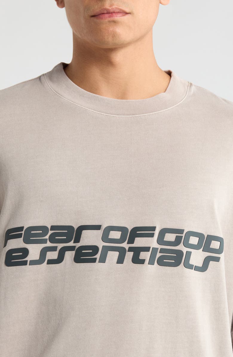 Fear of God Essentials '90s Logo Graphic T-Shirt, Alternate, color, Smoke Grey