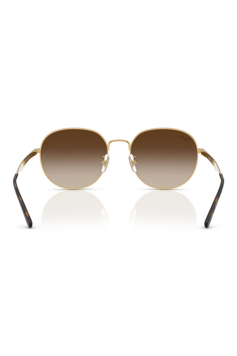 57mm Phantos Round Sunglasses, Alternate, color, ARISTA / BROWN GRADIENT