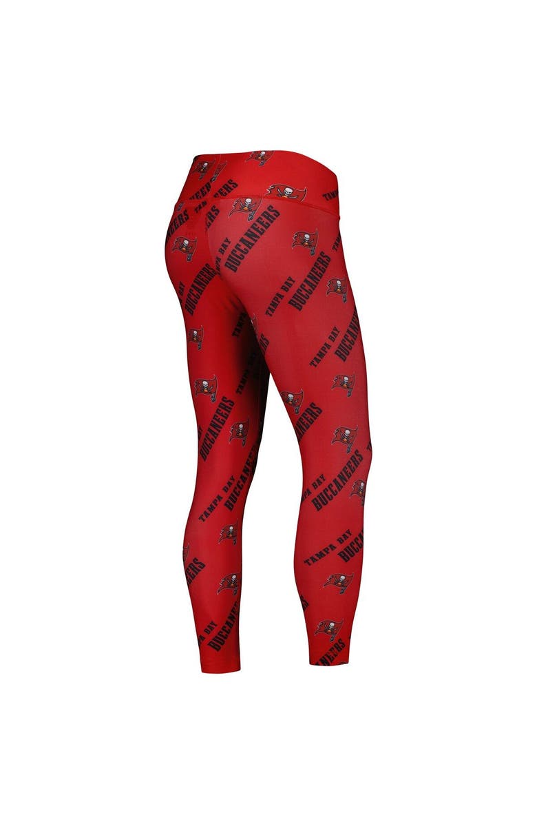 CONCEPTS SPORT Women's Concepts Sport Red Tampa Bay Buccaneers Breakthrough Allover Print Lounge Leggings, Alternate, color, Red