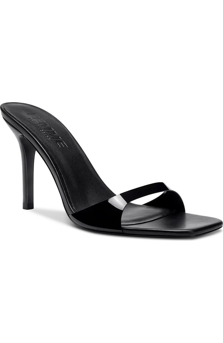 FEMME LA The Rue Slide Sandal, Main, color, Black
