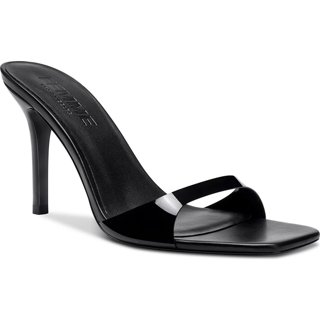 Femme La The Rue Slide Sandal In Animal Print