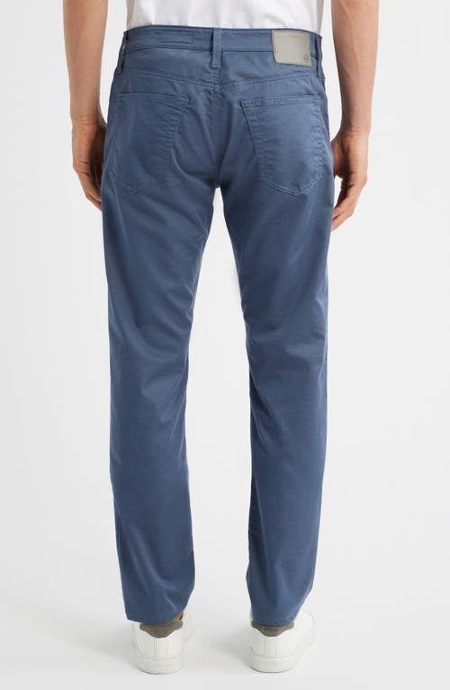 Ag Everett Commuter Performance Slim Straight Pants In Blue