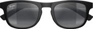 Maui Jim 50mm Polarized Gradient Square Sunglasses