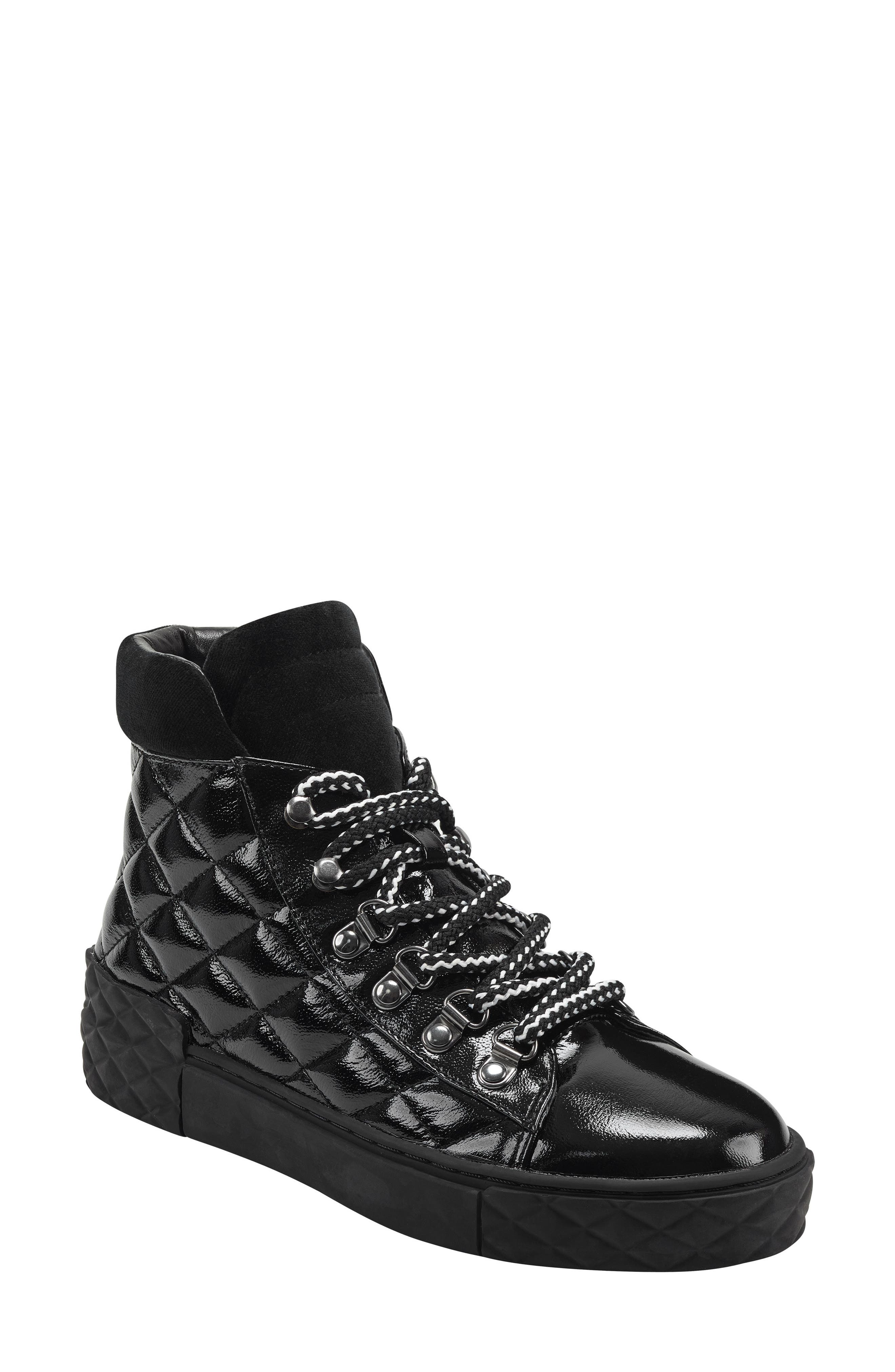 Marc Fisher LTD Dulce Lace-Up High Top Sneaker, Main, color, 